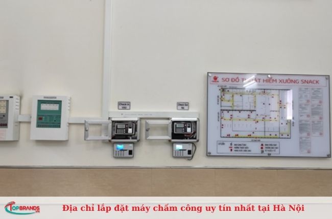  Địa chỉ lắp đặt máy chấm công tốt nhất tại Hà Nội