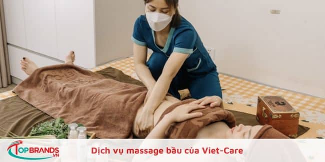 Dịch vụ massage bầu của Viet-Care