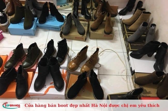 shop bán boot nữ đẹp ở Hà Nội