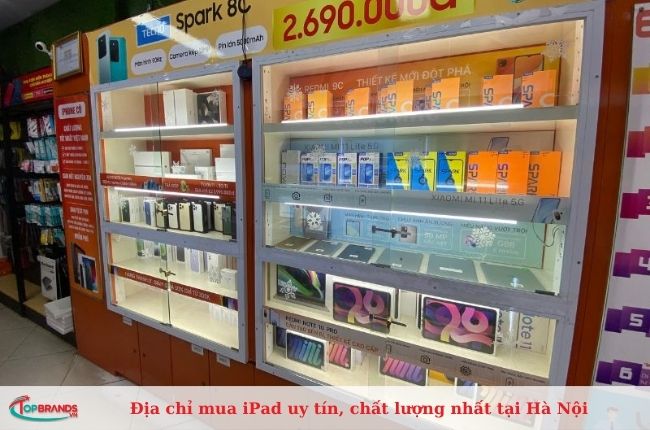 Shop bán ipad tốt, chất lượng tại Hà Nội