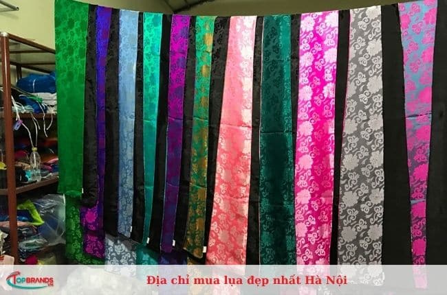 Cửa hàng bán lụa đẹp nhất tại Hà Nội