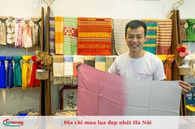 Địa chỉ mua khăn lụa đẹp nhất Hà Nội