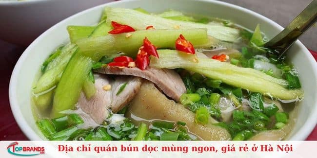 Tiệm bún Điện Biên Phủ