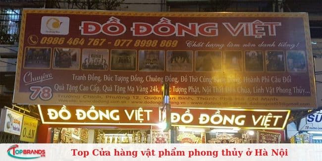 Cửa hàng Phong Thủy Đồ Đồng Việt