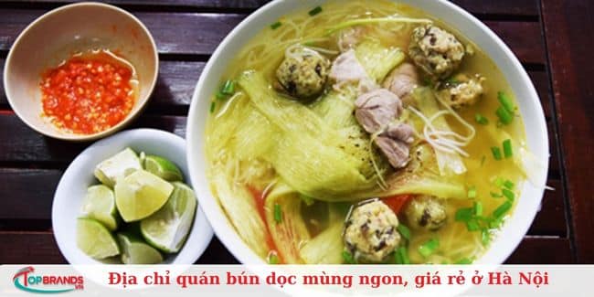 Tiệm bún hàng Ngang