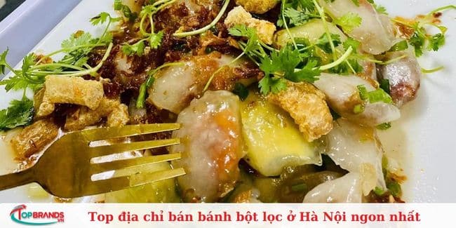 Bánh bột lọc Huế ở Hà Nội – Quán Hương Giang