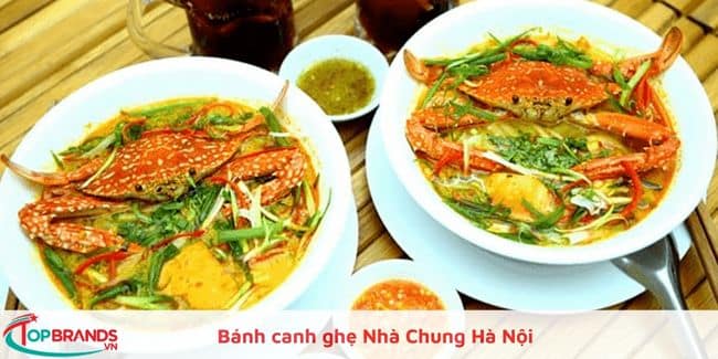 Bánh canh ghẹ Nhà Chung Hà Nội