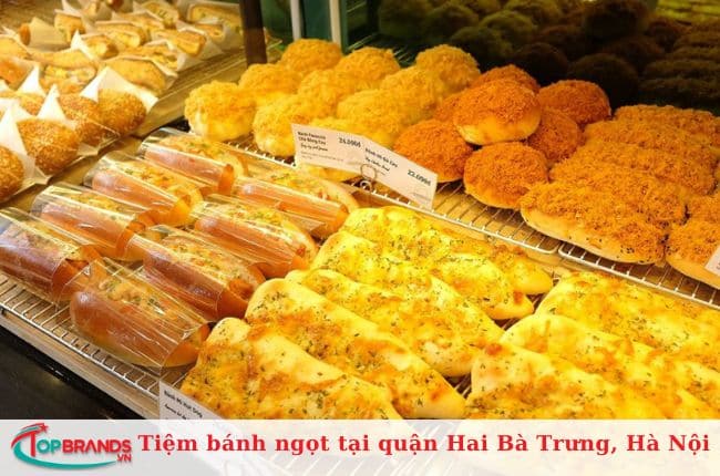 Tiệm bánh ngọt quận Hai Bà Trưng, Hà Nội ngon và chất lượng