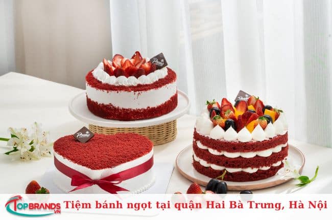 Cửa hàng bánh ngọt quận Hai Bà Trưng