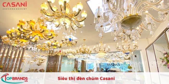 Siêu thị đèn chùm Casani