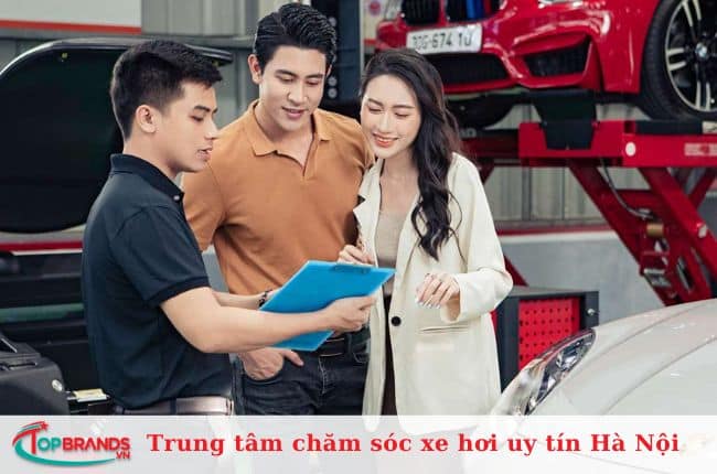 Một trong các địa chỉ chăm sóc xe hơi Hà Nội Atom Auto Services