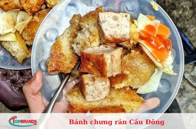 địa chỉ thưởng thức bánh chưng rán Hà Nội ngon nhất