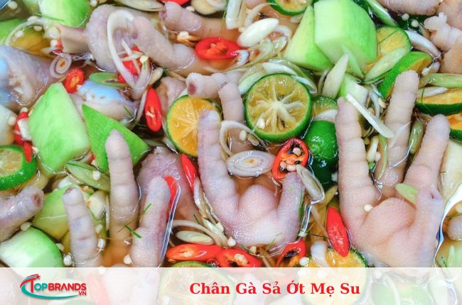 địa chỉ bán chân gà ngâm sả tắc online tại Hà Nội