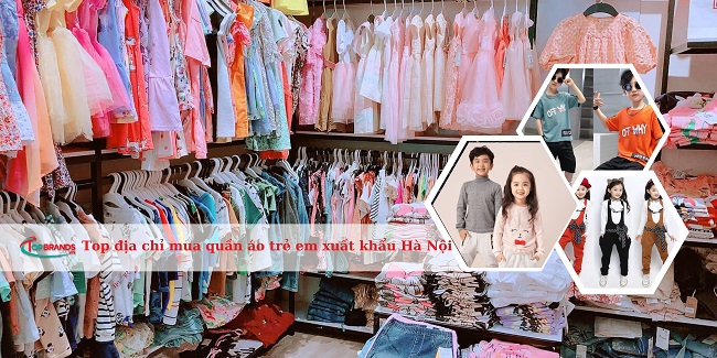 địa chỉ mua quần áo trẻ em xuất khẩu Hà Nội