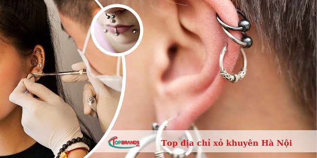 địa chỉ xỏ khuyên Hà Nội uy tín, chuyên nghiệp nhất