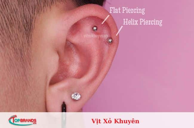 địa chỉ xỏ khuyên Hà Nội uy tín, chuyên nghiệp nhất