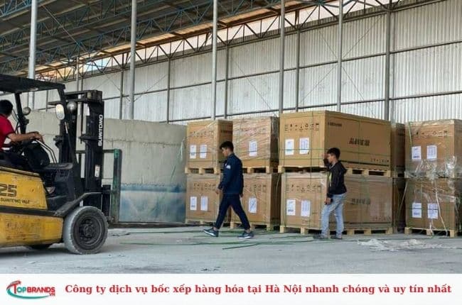 Dịch vụ bốc xếp hàng hóa tại Hà Nội uy tín