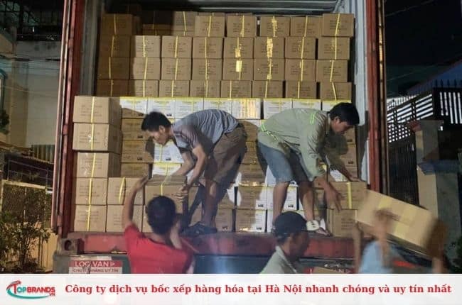 Dịch vụ bốc xếp hàng hóa tại Hà Nội chất lượng