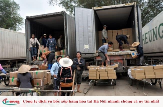 Dịch vụ bốc xếp hàng hóa tại Hà Nội