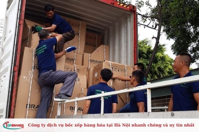 Dịch vụ bốc xếp hàng hóa tại Hà Nội uy tín