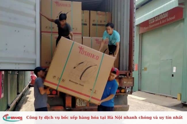 Dịch vụ bốc xếp hàng hóa tại Hà Nội