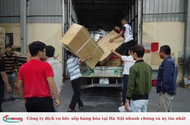 Dịch vụ bốc xếp hàng hóa tại Hà Nội uy tín
