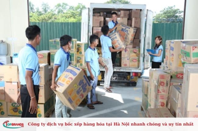 Dịch vụ bốc xếp hàng hóa tại Hà Nội giá rẻ