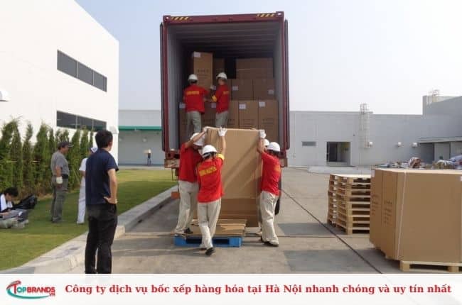 Dịch vụ bốc xếp hàng hóa tại Hà Nội uy tín