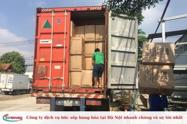 Dịch vụ bốc xếp hàng hóa tại Hà Nội tốt nhất