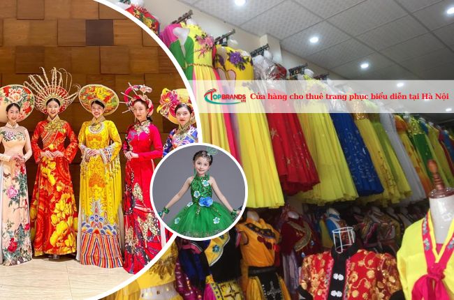 Cửa hàng cho thuê trang phục biểu diễn tại Hà Nội