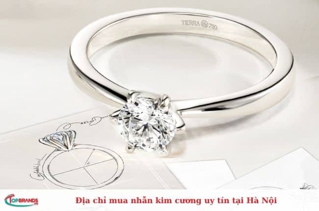 Địa chỉ mua nhẫn kim cương uy tín ở Hà Nội