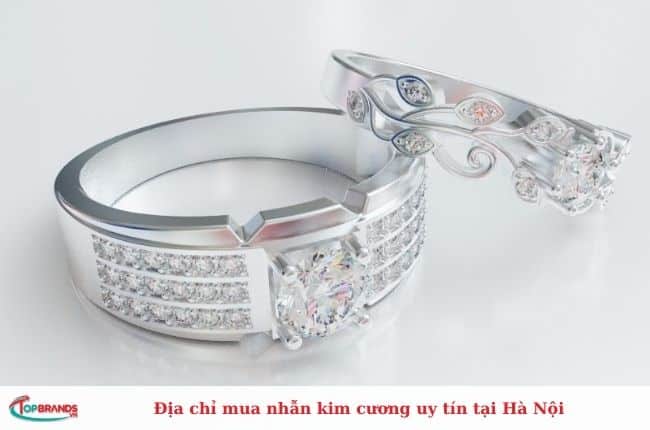 Nơi mua nhẫn kim cương chất lượng tại Hà Nội