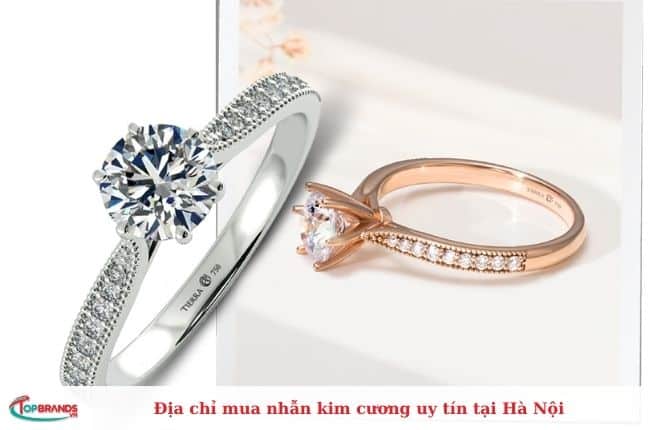 Địa chỉ mua nhẫn kim cương uy tín tại Hà Nội