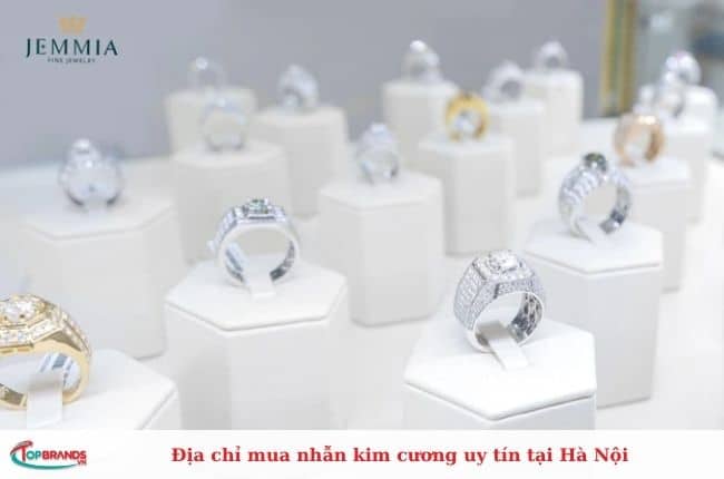 Địa điểm mua nhẫn kim cương uy tín tại Hà Nội