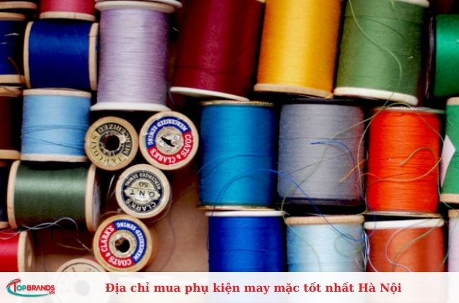 Địa chỉ mua phụ kiện may mặc đẹp nhất tại Hà Nội
