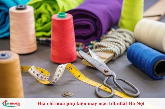Nơi mua phụ kiện may mặc đẹp tại Hà Nội
