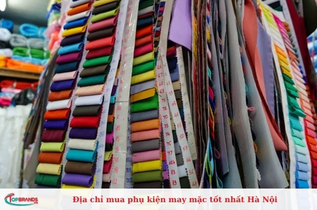 Địa điểm mua phụ kiện may mặc tốt nhất tại Hà Nội