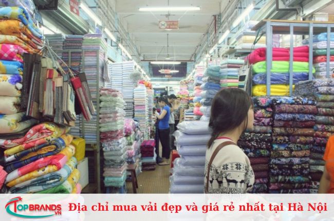Top địa chỉ mua vải tại Hà Nội đẹp và giá rẻ nhất