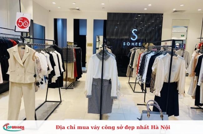 Địa chỉ mua váy công sở đẹp tại Hà Nội