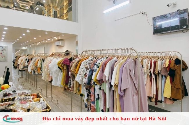 Nơi mua váy đẹp nhất cho bạn nữ tại Hà Nội
