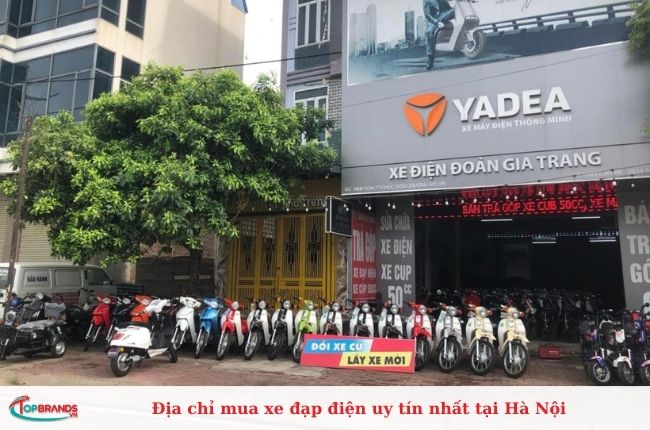 Nơi mua xe đạp điện chính hãng tại Hà Nội