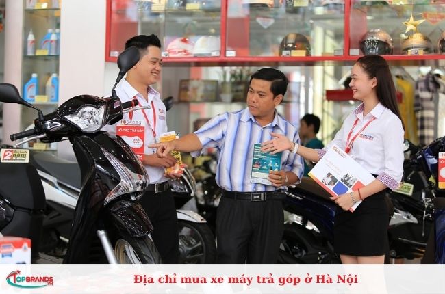 Nơi mua xe máy trả góp chất lượng ở Hà Nội