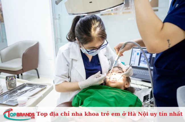 Địa chỉ khám chữa răng cho trẻ em tại Hà Nội chất lượng, đáng tin cậy