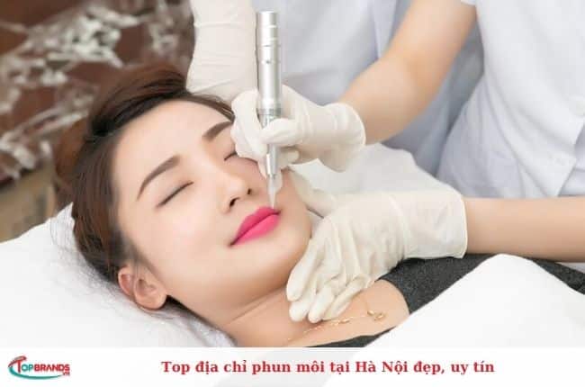 địa chỉ phun môi tại Hà Nội đẹp, uy tín