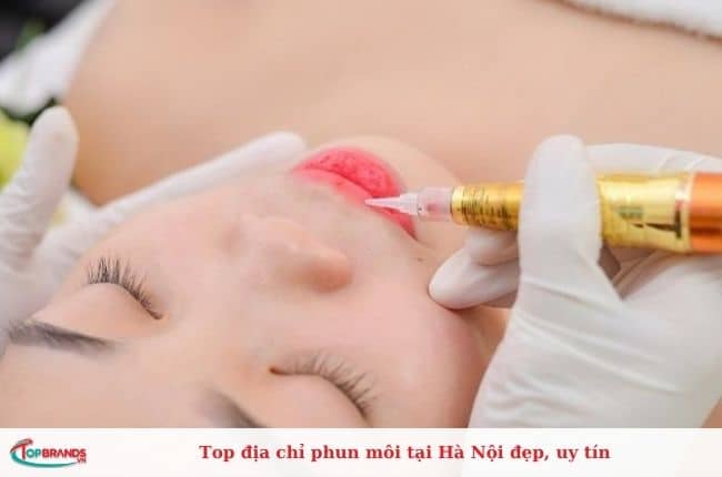 Địa chỉ phun môi đẹp nhất tại Hà Nội