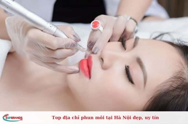 Nơi phun môi tại Hà Nội hot nhất hiện nay