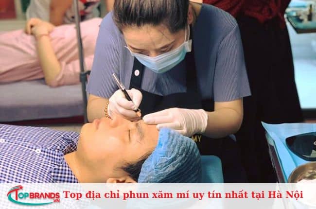 Địa chỉ phun mí mắt đẹp ở Hà Nội