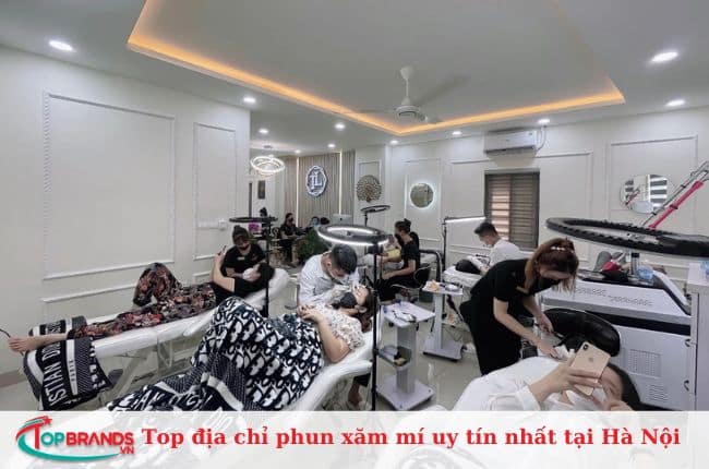 Địa chỉ phun xăm mí tại Hà Nội