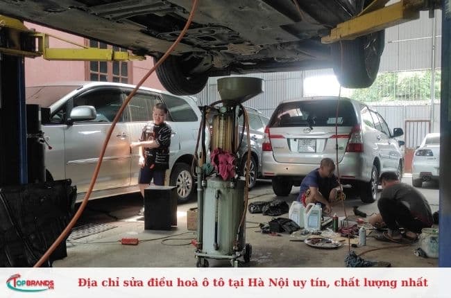 Sửa Điều Hòa Ô Tô Tại Hà Nội Uy Tín