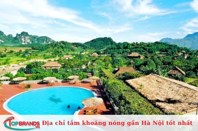 Địa chỉ tắm khoáng nóng gần Hà Nội thu hút đông đảo du khách